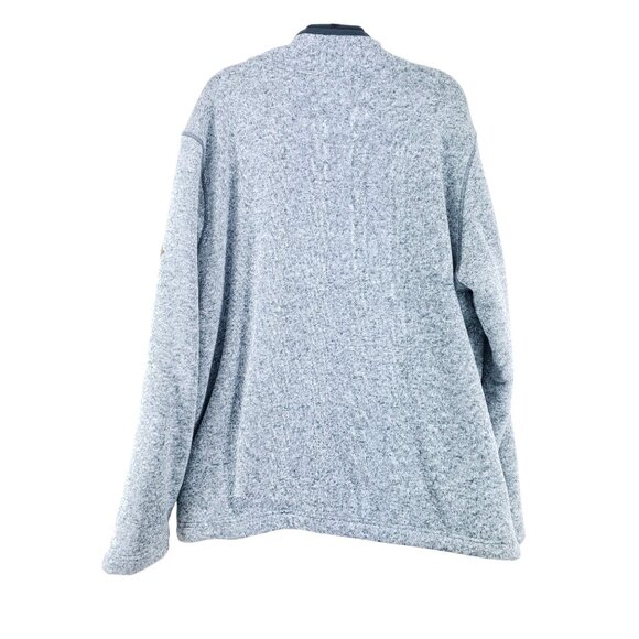 Orvis Half Zip Sherpa Lined Pullover Men's Size XXL Gray - Picture 2 of 7